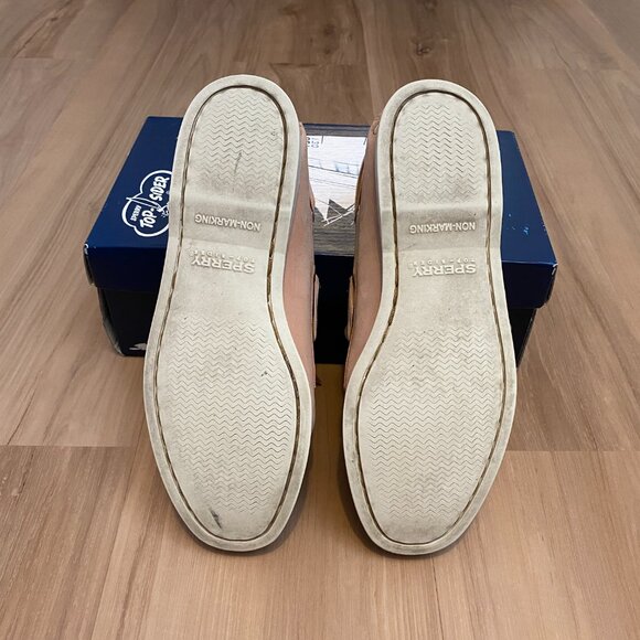 Sperry Top-Siders for J. Crew Blush Nubuck Boat Shoes 7.5 - Picture 6 of 8